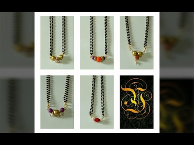 DIY. How to make Mangalsutra pendant at home