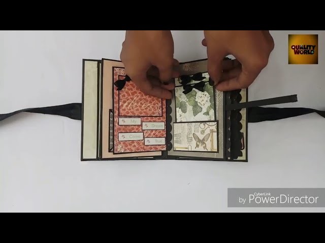 DIY | Mini Scrapbook | Quality World |