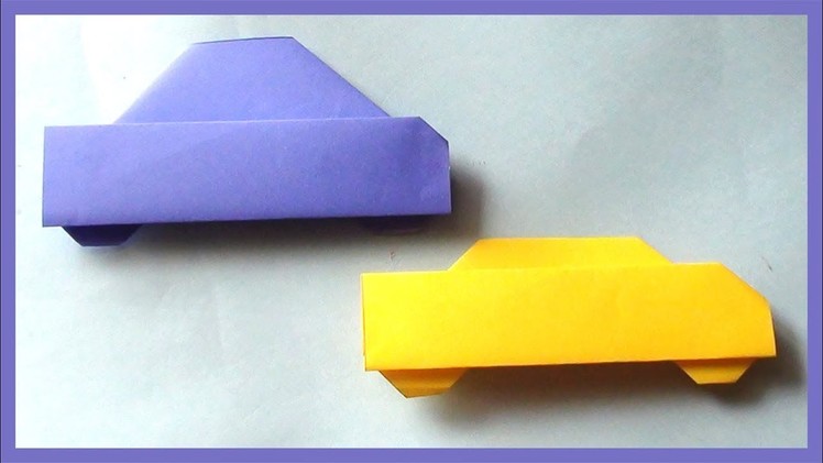 Easy Paper Car Origami | How to Make Simple Paper Car
