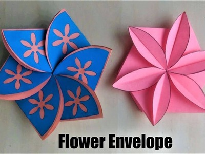 Flower Envelope card tutorial| DIY | How to make | 2 styles