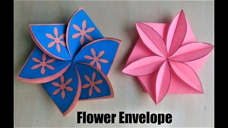 Flower Envelope card tutorial| DIY | How to make | 2 styles