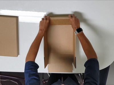 How to fold a shirt box by The Packaging Place