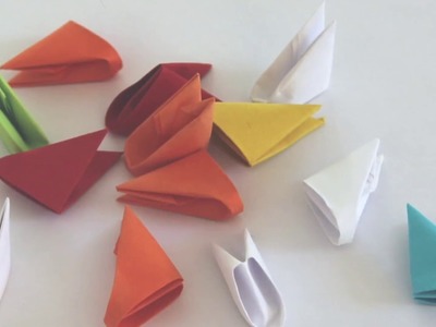 How to make 3D origami pieces