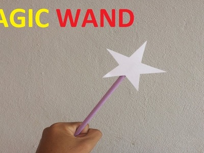 How to make a paper magic wand