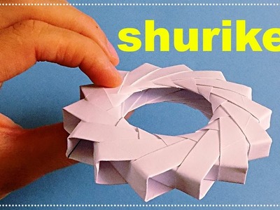 How To Make a Paper Ninja Star Shuriken - Origami