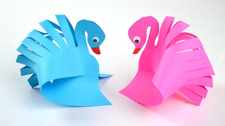 How to Make a Paper Swan | Easy Paper Crafts