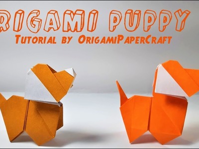 How to make an Origami Puppy ???? Tutorial By OrigamiPaperCraft