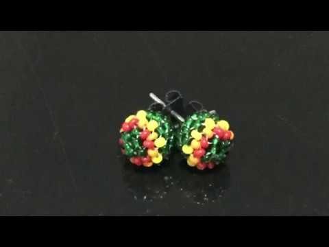 How to make beaded studs