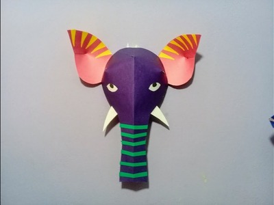 How to make elephant mask