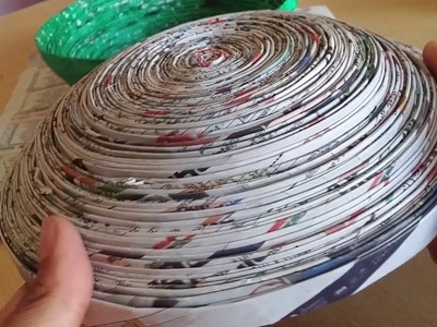 How to Make Newspaper bowl