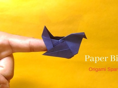 How To Make Paper Sparrow | Origami Bird | InnoVatioNizer
