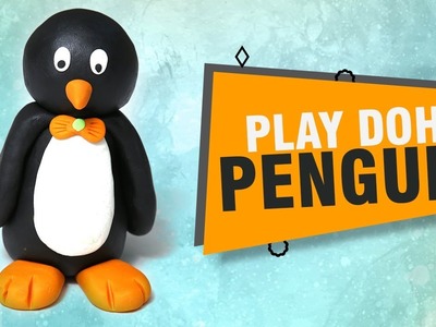 How To Make Penguin With Play Doh | DIY Animal Crafts | Making Of Play Doh Penguin  | Easy DIY