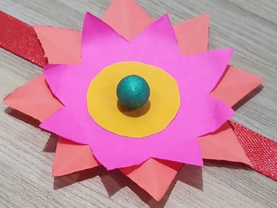 How to make rakhi for kids | rakhi making idea's | rakhi for rakshabandhan | kids craft idea's