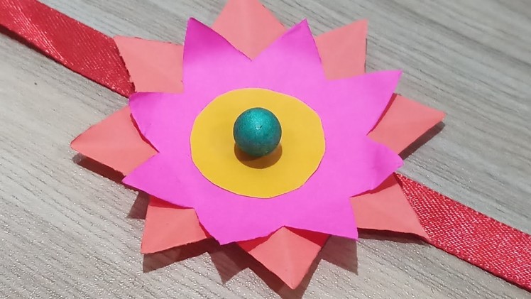 How to make rakhi for kids | rakhi making idea's | rakhi for rakshabandhan | kids craft idea's