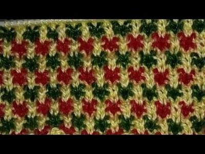 Multi - colour Knitting design | Easy Knitting pattern | Kids Sweater design | Easy Knitting