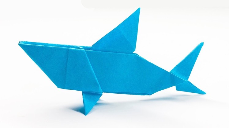 Origami Shark - How to Make Shark Step by Step