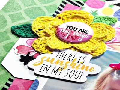 Scrapbook Process Video: June Kill A Kit with Style Layout #4: Simply The Best