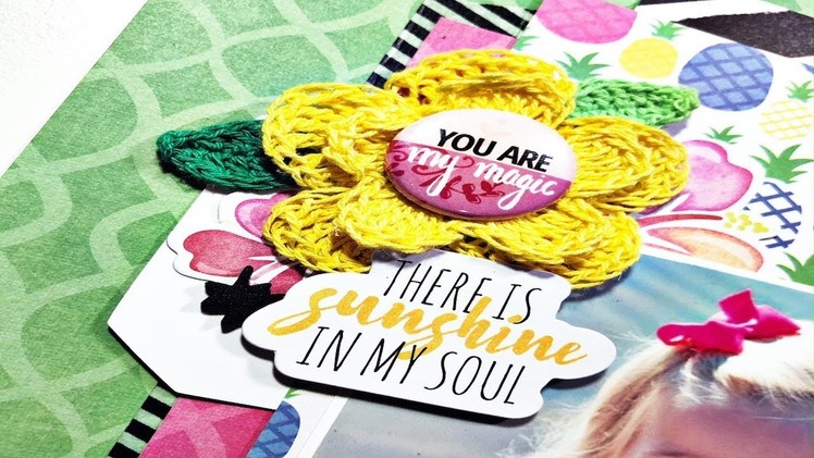 Scrapbook Process Video: June Kill A Kit with Style Layout #4: Simply The Best