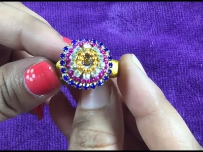 Silk Thread Finger Ring Making | DIY Finger Ring Collection for Women | Best Out Of Waste