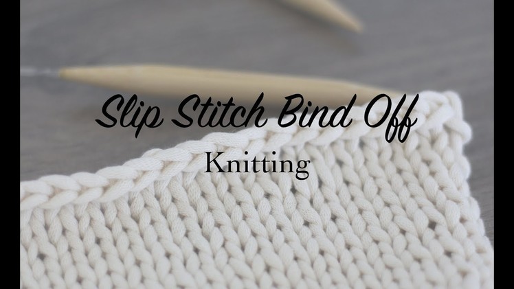 Slip Stitch Bind Off Method , Binding Off with a Crochet Hook
