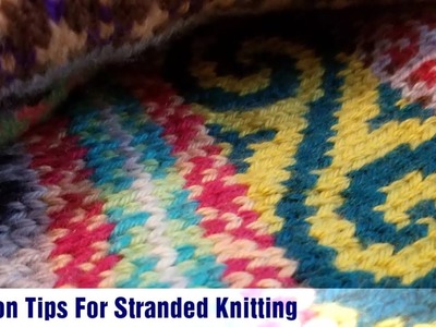 Tension Tips in Stranded Knitting