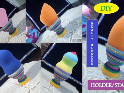 DIY Beauty Blender Holder.Stand || Paper Quilling || Its makeover tym