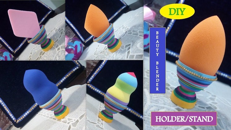 DIY Beauty Blender Holder.Stand || Paper Quilling || Its makeover tym