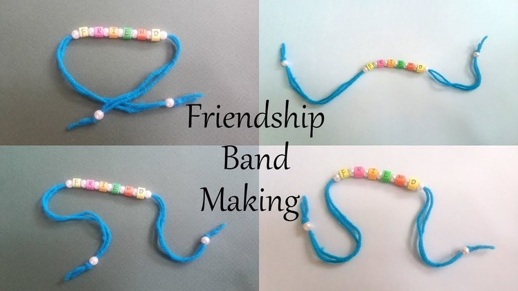 DIY Friendship Band || How to Make Paper Friendship Band