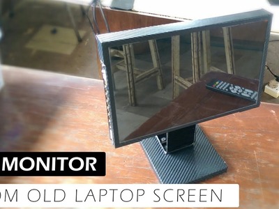 DIY MONITOR | Reuse The Screen From Your Old Laptops.