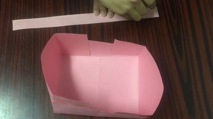 DIY Paper Easter Basket