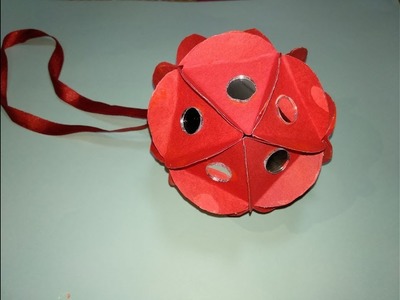 DIY- Paper Hanging Ball || Innovative artsncrafts