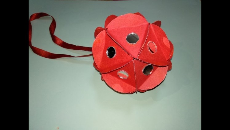 DIY- Paper Hanging Ball || Innovative artsncrafts