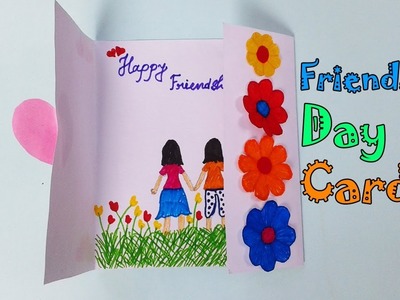 Friendship day card | How to make card for friends | DIY Friendship Day Card