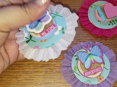 How I Make Crepe Paper Rosettes???????? Tutorial????PROJECT SHARE