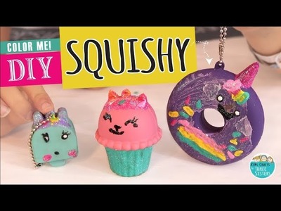 How to Make a DIY Squishy using Alex Sqooshies Kit. | Cupcake & Donut Squishy