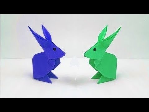 How to make a paper Rabbit ???? paper crafts