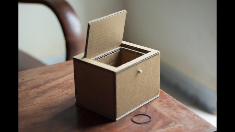 How to make Cardboard Box - Box out of Cardboard