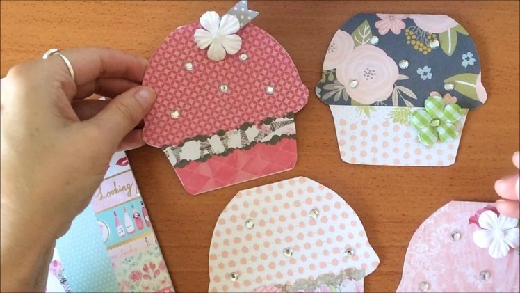 How to Make Cupcake Theme Cards