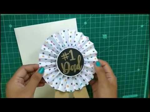 Last minute Father's Day gift | DIY Fathers's Day Gift | DIY Paper Badge