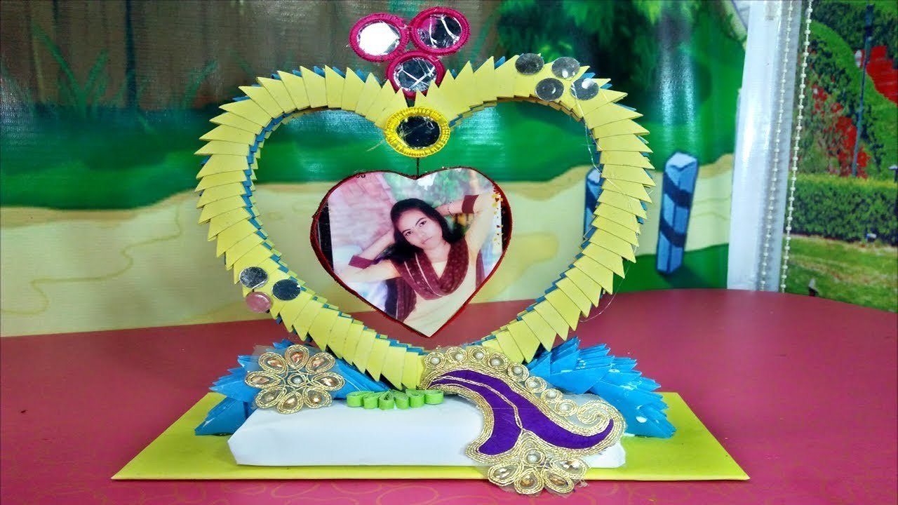 Download Make Awesome 3d Photo Frame 3d Origami Showpiece How To Make Photo Frame Using Paper Shathi M