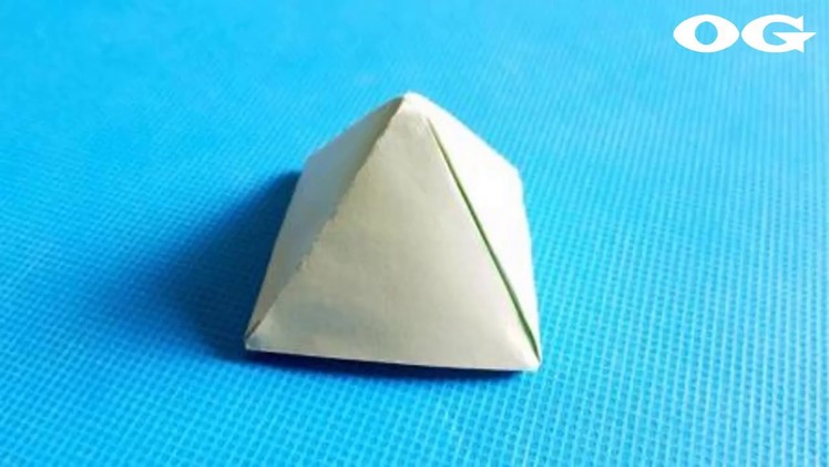 Origami Pyramid Shapes ????, Origami Tutorial Seri