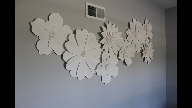 Paper Flower DIY Decor 2 WAYS!