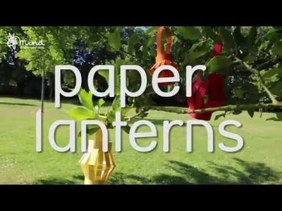 Paper lantern DIY | Crafternoon | Mind