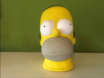 Paper Mache Homer Simpson Head