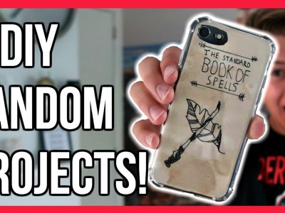 5 DIY FANDOM PROJECTS FOR CHEAP! (Harry Potter, Troye Sivan, Pokémon, The Hunger Games and Lorde!)