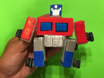 Awesome Transformers papercraft LEGO like figure | DIY Transformers #transformers