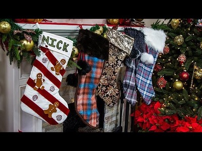 DIY Christmas Stockings - Home & Family