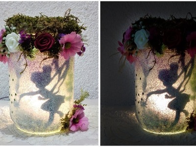 DIY Fairy Lantern. fairy glow jars