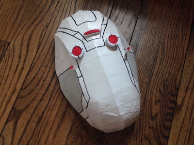 DIY Ghost Mask from Ant-Man and the Wasp