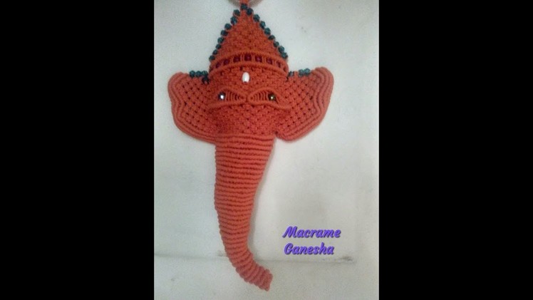 DIY Macrame Ganesha  part 1